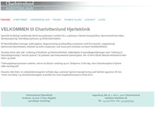 Tablet Screenshot of hjerte-klinikken.dk